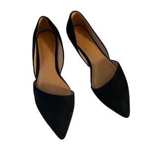 J. Crew Factory Black Flats